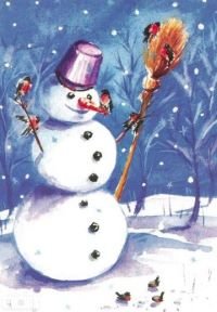 постер аудиокниги Сказки о снеговиках