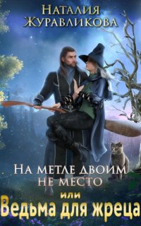 постер аудиокниги На метле двоим не место, или Ведьма для жреца